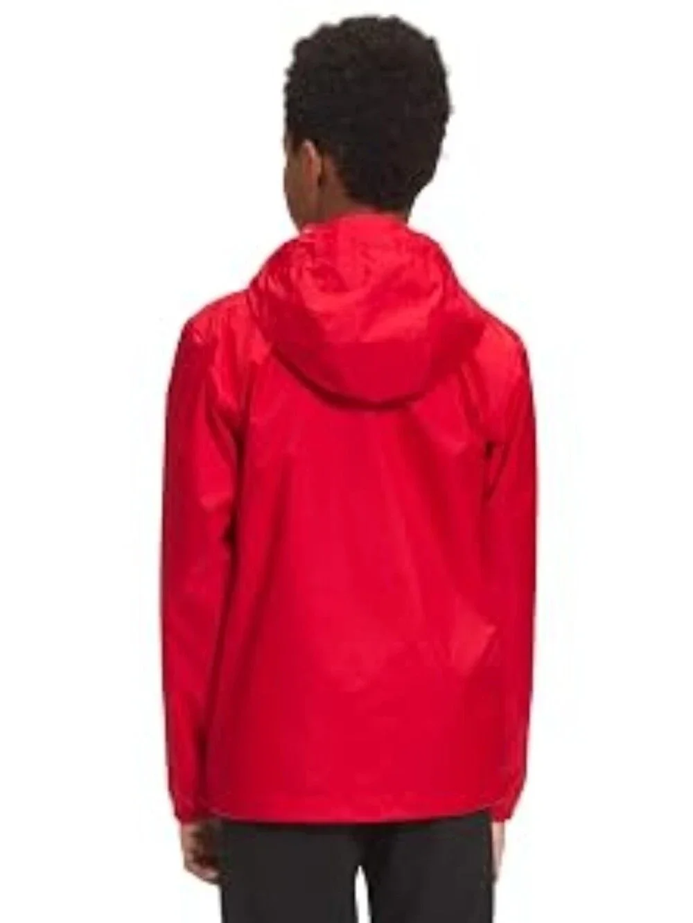 The North Face Kids Red Hooded Rain Jacket